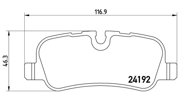 MAGNETI MARELLI Bremseklodser 363700444013 for LAND ROVER