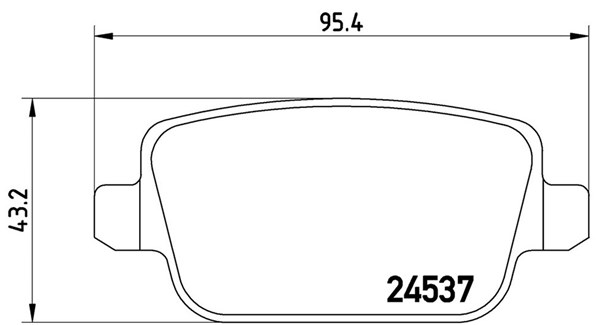 MAGNETI MARELLI Bremseklodser 363700444017 for VOLVO LAND ROVER