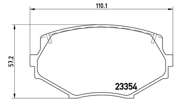 MAGNETI MARELLI Bremseklodser 363700449020 for MAZDA MITSUBISHI NISSAN