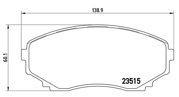 MAGNETI MARELLI Bremseklodser 363700449028 for MAZDA MITSUBISHI