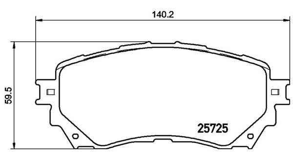 MAGNETI MARELLI Bremseklodser 363700449048 for MAZDA MAZDA (FAW)