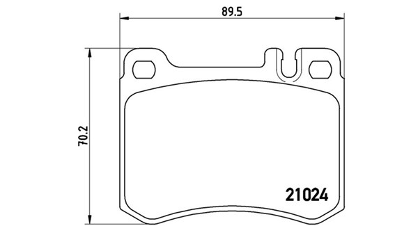 MAGNETI MARELLI Bremseklodser 363700450014 for MERCEDES-BENZ