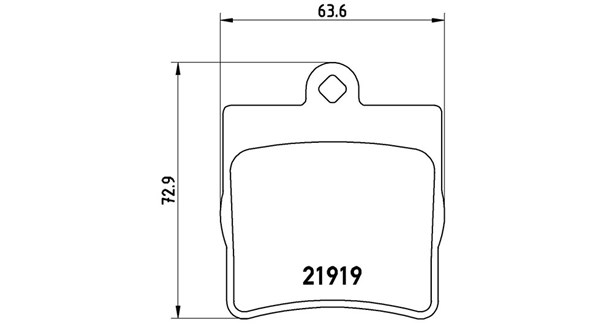 MAGNETI MARELLI Bremseklodser 363700450025 for CHRYSLER MERCEDES-BENZ