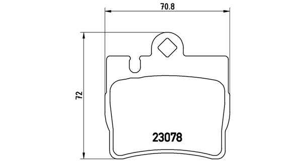 MAGNETI MARELLI Bremseklodser 363700450042 for MERCEDES-BENZ
