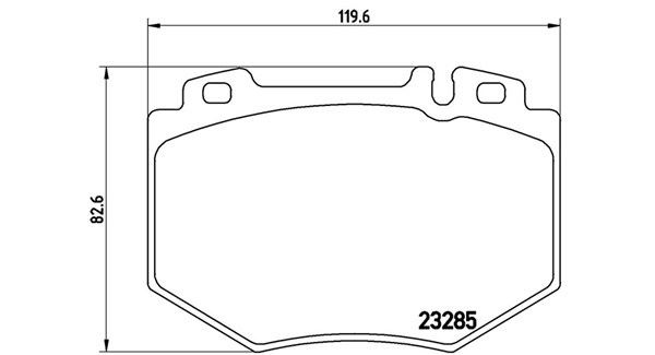 MAGNETI MARELLI Bremseklodser 363700450048 for MERCEDES-BENZ