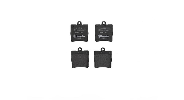 MAGNETI MARELLI Bremseklodser 363700450072 for MERCEDES-BENZ