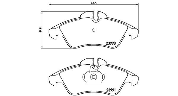 MAGNETI MARELLI Bremseklodser 363700450080 for VW DODGE MERCEDES-BENZ