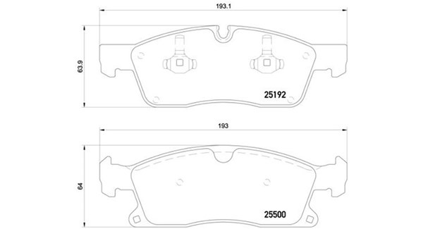 MAGNETI MARELLI Bremseklodser 363700450109 for MERCEDES-BENZ