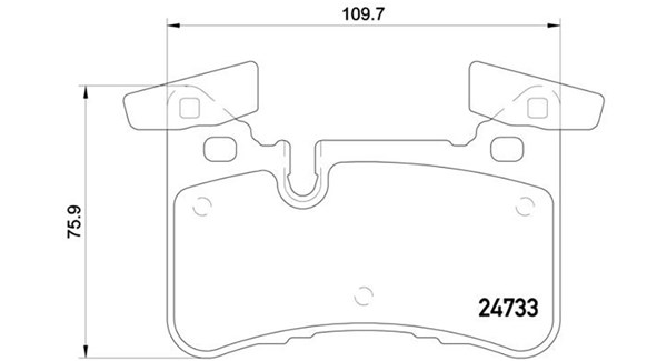 MAGNETI MARELLI Bremseklodser 363700450110 for MERCEDES-BENZ
