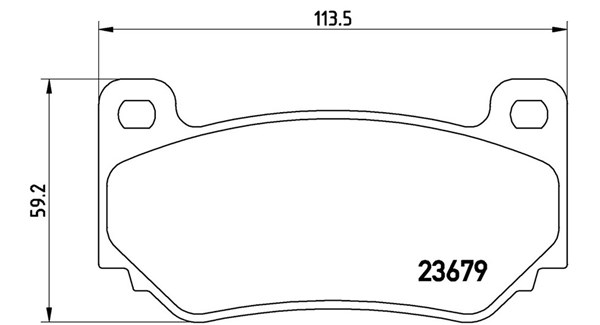 MAGNETI MARELLI Bremseklodser 363700452018 for MG ROVER