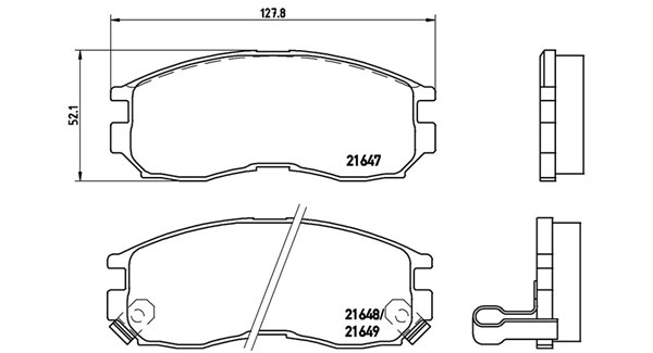 MAGNETI MARELLI Bremseklodser 363700454014 for MITSUBISHI NISSAN HYUNDAI PROTON SOUEAST