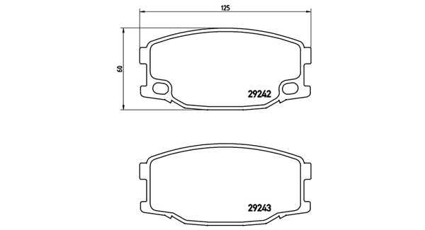 MAGNETI MARELLI Bremseklodser 363700454035 for MITSUBISHI