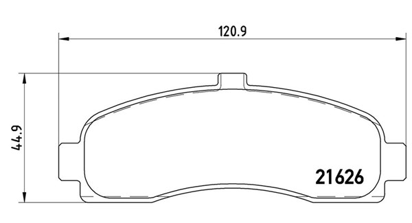 MAGNETI MARELLI Bremseklodser 363700456031 for NISSAN