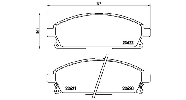 MAGNETI MARELLI Bremseklodser 363700456040 for ISUZU ACURA HONDA NISSAN INFINITI