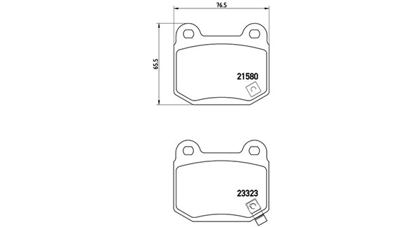 MAGNETI MARELLI Bremseklodser 363700456048 for MASERATI MITSUBISHI NISSAN SUBARU TOYOTA