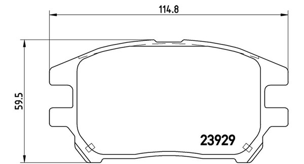 MAGNETI MARELLI Bremseklodser 363700456050 for LEXUS TOYOTA
