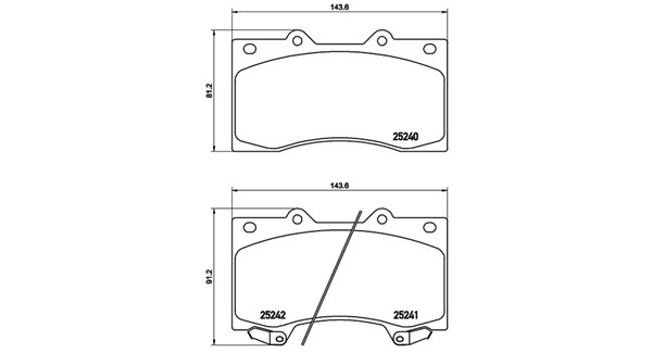 MAGNETI MARELLI Bremseklodser 363700456081 for NISSAN