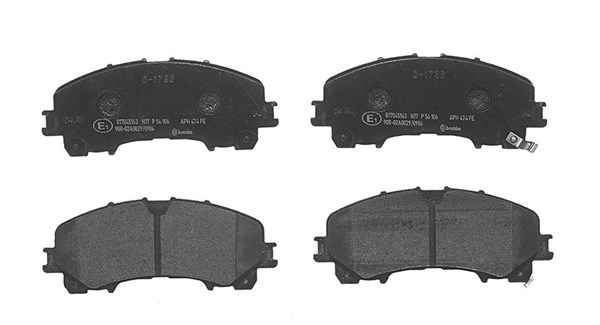 MAGNETI MARELLI Bremseklodser 363700456106 for NISSAN RENAULT INFINITI