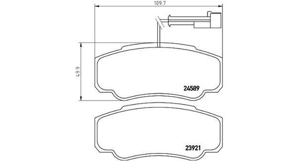 MAGNETI MARELLI Bremseklodser 363700456122 for NISSAN RENAULT TRUCKS
