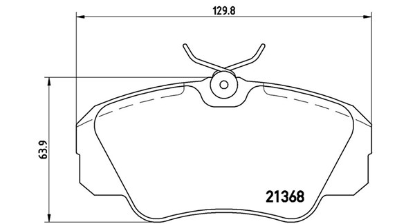 MAGNETI MARELLI Bremseklodser 363700459016 for OPEL VAUXHALL