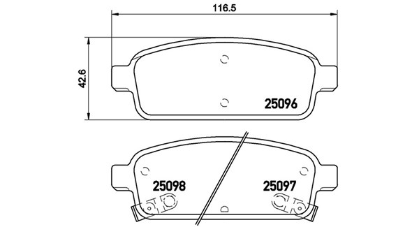MAGNETI MARELLI Bremseklodser 363700459080 for OPEL VAUXHALL CHEVROLET GENERAL MOTORS BUICK