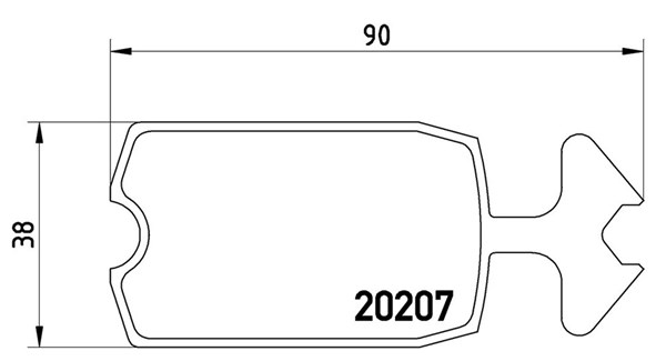 MAGNETI MARELLI Bremseklodser 363700461002 for CITROËN