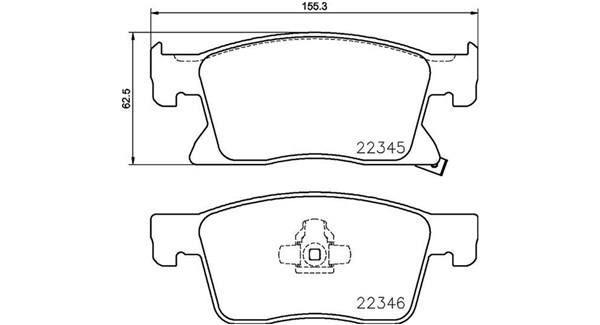MAGNETI MARELLI Bremseklodser 363700459091 for VAUXHALL OPEL