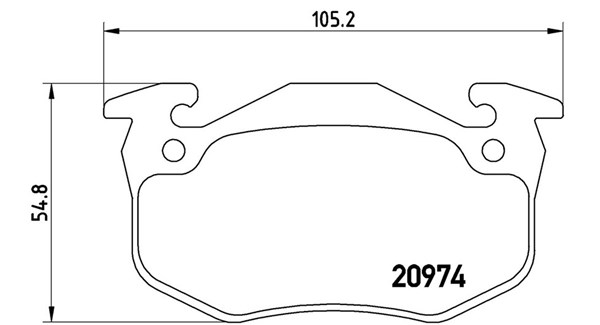 MAGNETI MARELLI Bremseklodser 363700461032 for CITROËN PEUGEOT FENGSHEN RENAULT HSV