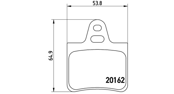 MAGNETI MARELLI Bremseklodser 363700461037 for CITROËN