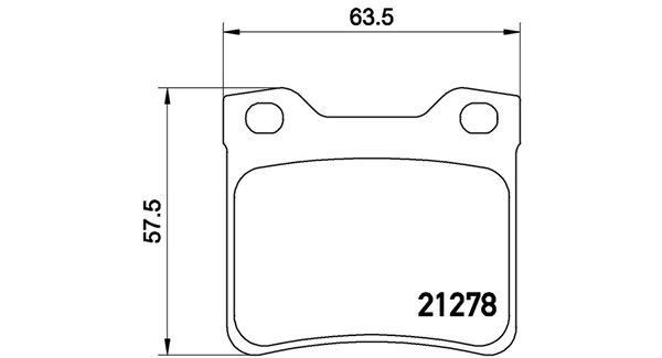 MAGNETI MARELLI Bremseklodser 363700461058 for PEUGEOT