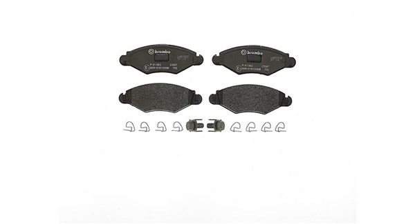 MAGNETI MARELLI Bremseklodser 363700461063 for CITROËN PEUGEOT NAZA