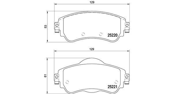 MAGNETI MARELLI Bremseklodser 363700461105 for CITROËN