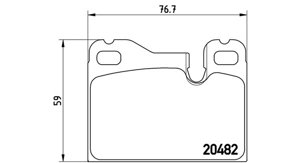 MAGNETI MARELLI Bremseklodser 363700465003 for PORSCHE