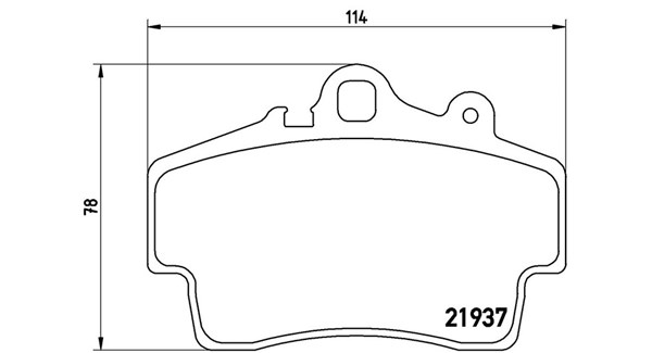 MAGNETI MARELLI Bremseklodser 363700465007 for PORSCHE