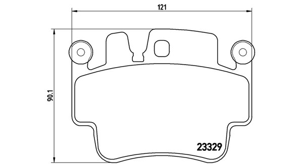 MAGNETI MARELLI Bremseklodser 363700465009 for PORSCHE