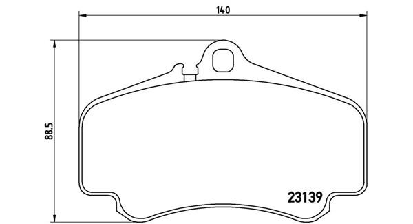 MAGNETI MARELLI Bremseklodser 363700465011 for PORSCHE