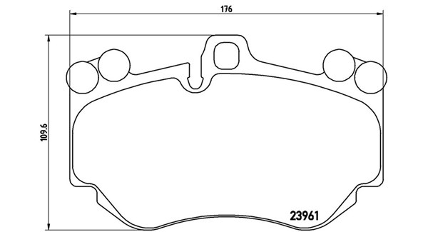MAGNETI MARELLI Bremseklodser 363700465016 for PORSCHE VW