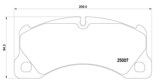 MAGNETI MARELLI Bremseklodser 363700465021 for VW PORSCHE