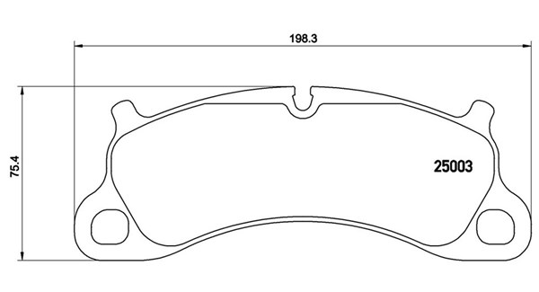 MAGNETI MARELLI Bremseklodser 363700465025 for PORSCHE