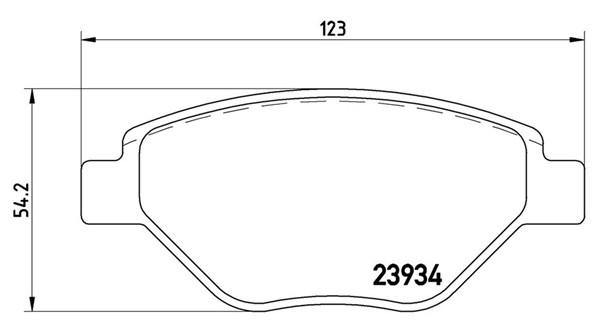 MAGNETI MARELLI Bremseklodser 363700468031 for RENAULT