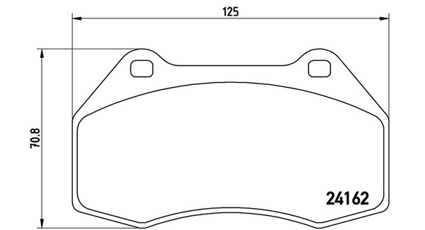 MAGNETI MARELLI Bremseklodser 363700468036 for RENAULT ALPINE