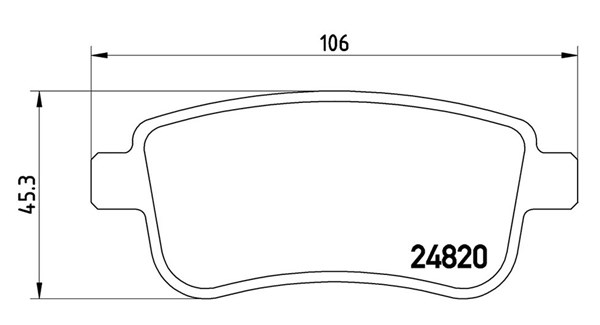 MAGNETI MARELLI Bremseklodser 363700468041 for RENAULT