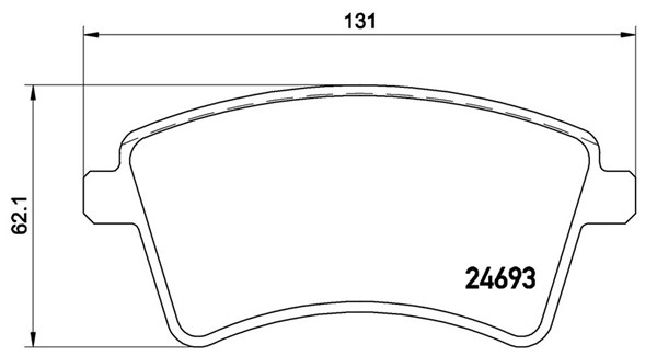 MAGNETI MARELLI Bremseklodser 363700468044 for MERCEDES-BENZ RENAULT