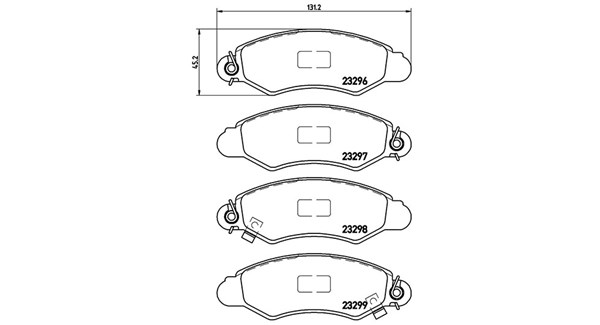MAGNETI MARELLI Bremseklodser 363700478012 for SUBARU SUZUKI NISSAN
