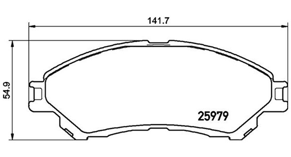 MAGNETI MARELLI Bremseklodser 363700479032 for MITSUBISHI SUZUKI SATURN SUZUKI (CHANGAN)