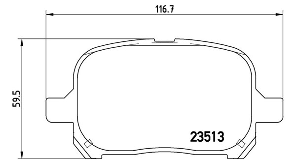 MAGNETI MARELLI Bremseklodser 363700483040 for SATURN