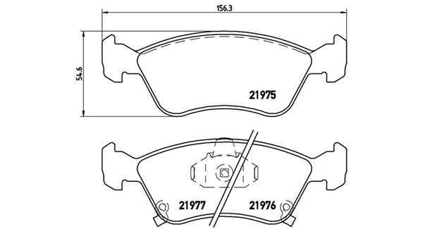 MAGNETI MARELLI Bremseklodser 363700483041 for TOYOTA SATURN