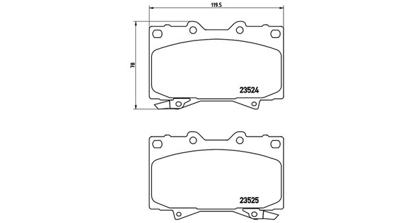 MAGNETI MARELLI Bremseklodser 363700483048 for TOYOTA LEXUS SATURN
