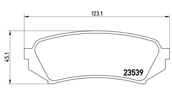 MAGNETI MARELLI Bremseklodser 363700483049 for LEXUS SATURN