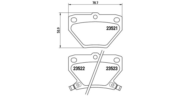 MAGNETI MARELLI Bremseklodser 363700483052 for PONTIAC SATURN